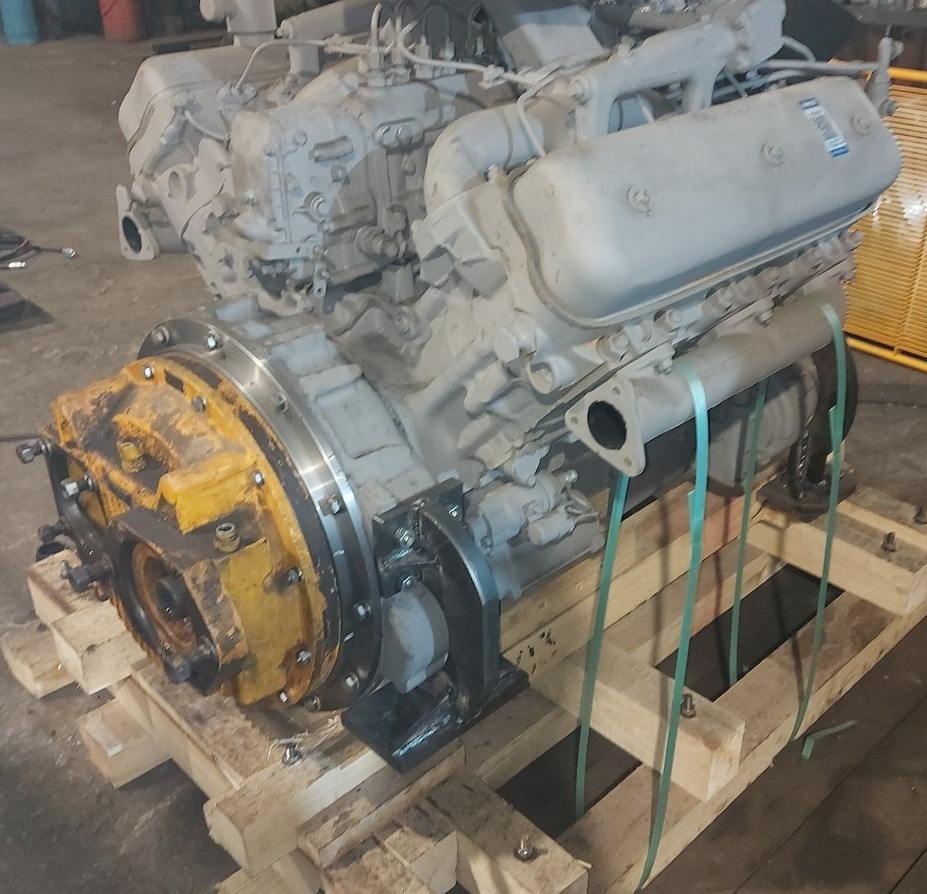 Замена переоснащение переоборудование крана Liebherr HS 832 HD с ЯМЗ 236 М2