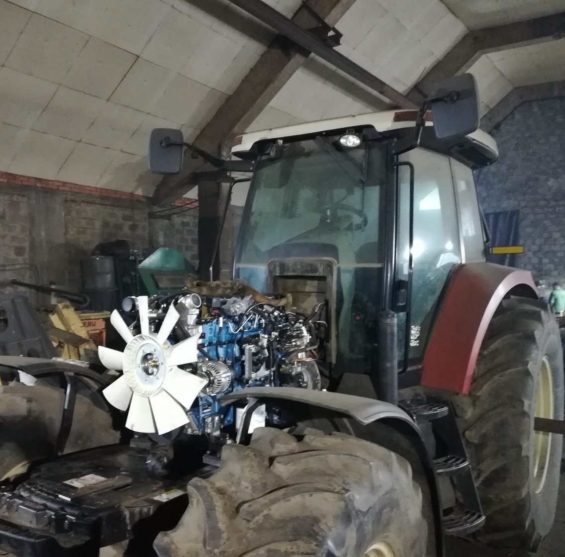 Переоборудование трактора Buhler Versatile 2210 с ЯМЗ 536 Замена переоснащение переоборудование трактора Buhler Versatile 2210 с ЯМЗ 536