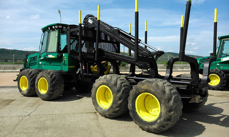 Замена переоснащение переоборудование форвардера Timberjack 1410 с ЯМЗ 236М2