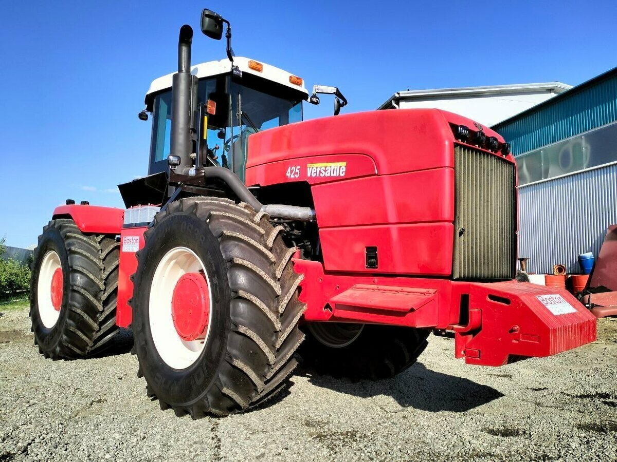 Переоборудование трактора Buhler Versatile 425 Замена переоснащение переоборудование трактора Buhler Versatile 425 с ТМЗ 8486