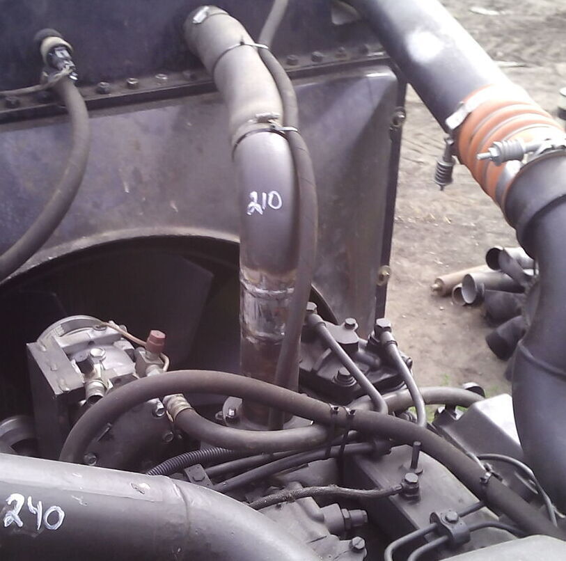 Замена переоснащение переоборудование трактора Buhler Versatile 435 с ТМЗ 8486.10-05