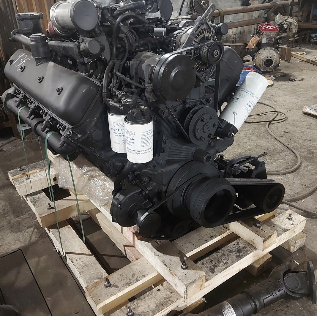 Замена переоснащение переоборудование трактора New Holland TJ 450, 480, 500, 530 с ЯМЗ 65802