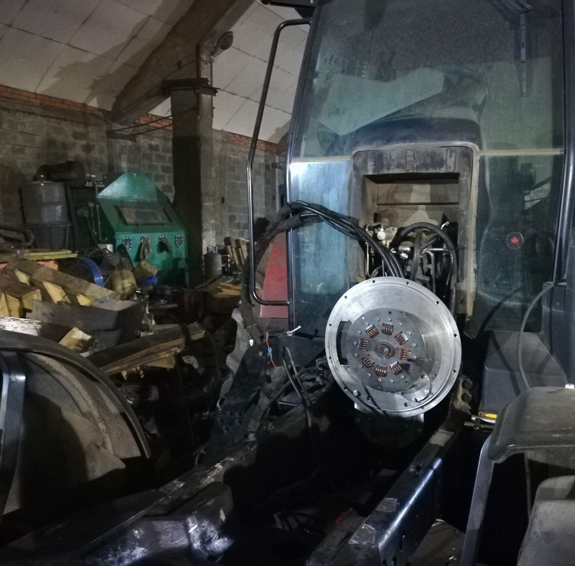 Переоборудование трактора Buhler Versatile 2210 с ЯМЗ 536 Замена переоснащение переоборудование трактора Buhler Versatile 2210 с ЯМЗ 536