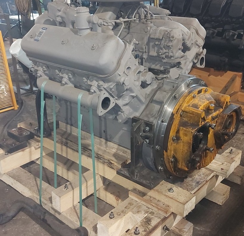 Замена переоснащение переоборудование крана Liebherr HS 832 HD с ЯМЗ 236 М2