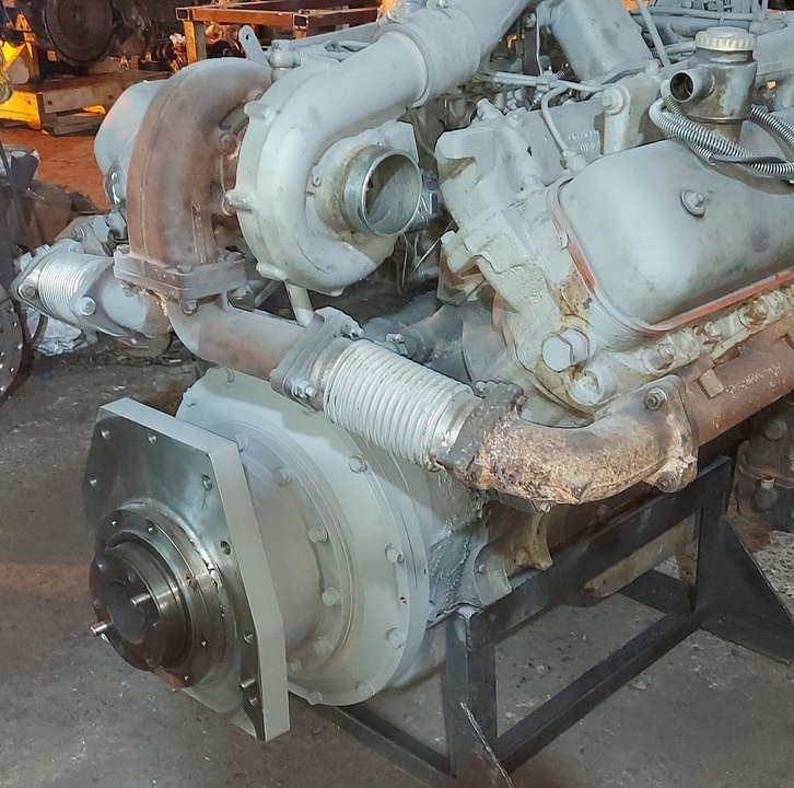 Замена переоснащение переоборудование установка отечественного двигателя на бульдозер Shantui SD22