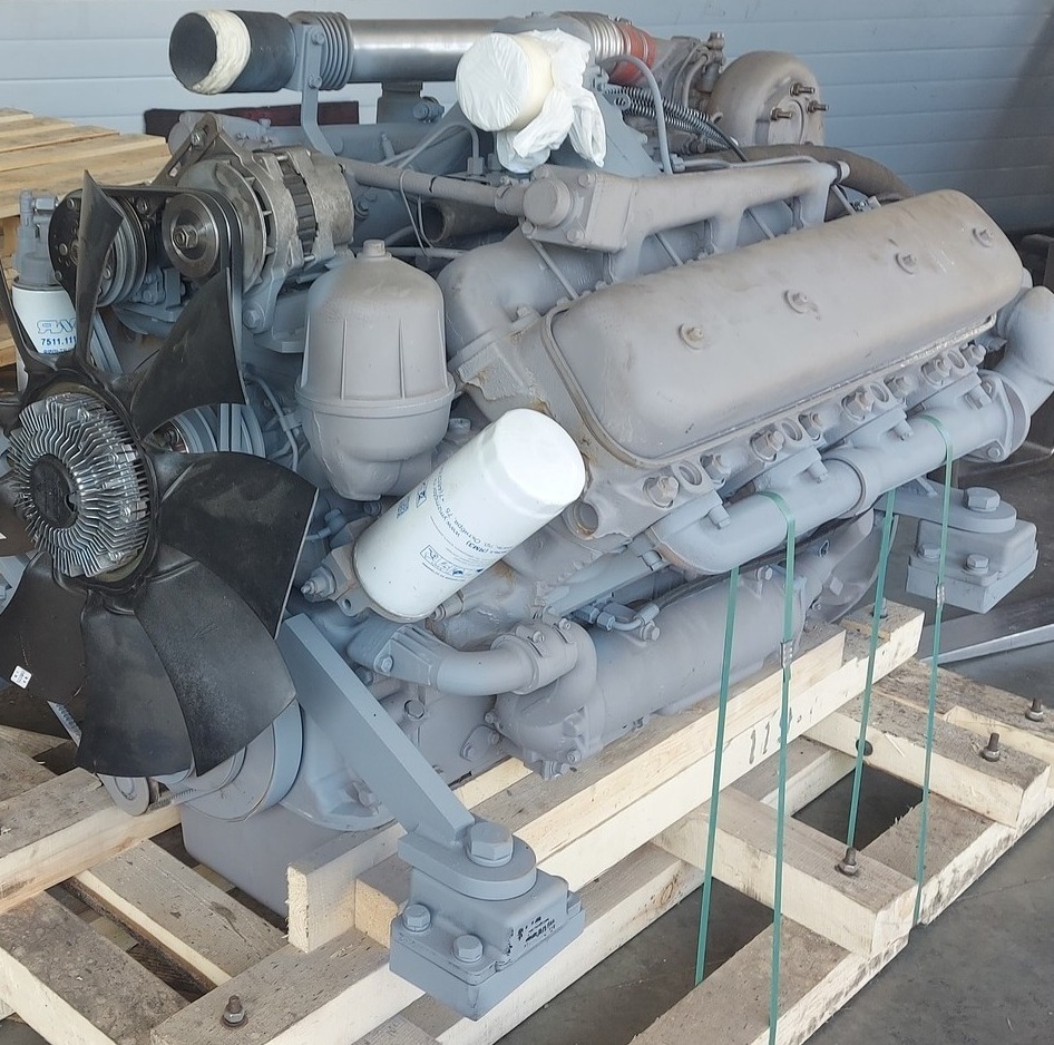 Замена переоснащение переоборудование трактора Бюллер 2375 с ЯМЗ 7511