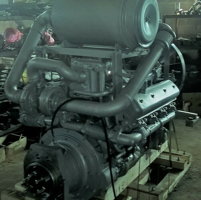 Замена переоснащение переоборудование установка отечественного двигателя на бульдозер Shantui SD32