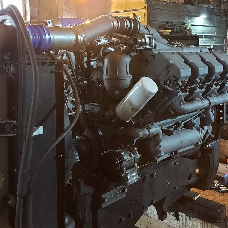 Замена переоснащение переоборудование трактора МТЗ 3022 с ЯМЗ 238 Д1