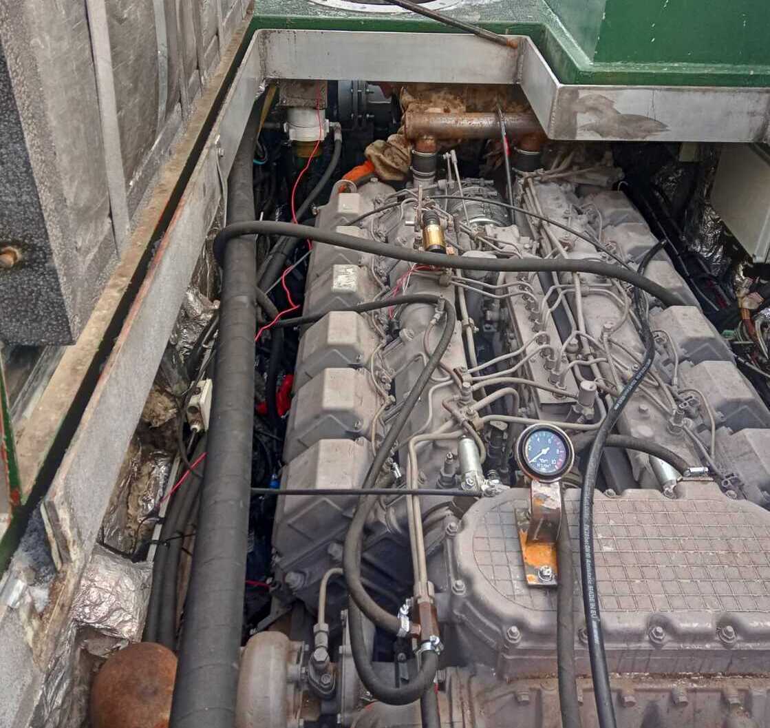 Переоборудование катамарана MPI «Феникс» с ЯМЗ 8401 Замена переоснащение переоборудование катамарана MPI «Феникс» с ЯМЗ 8401