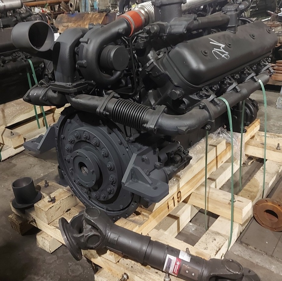 Замена переоснащение переоборудование трактора New Holland TJ 450, 480, 500, 530 с ЯМЗ 65802