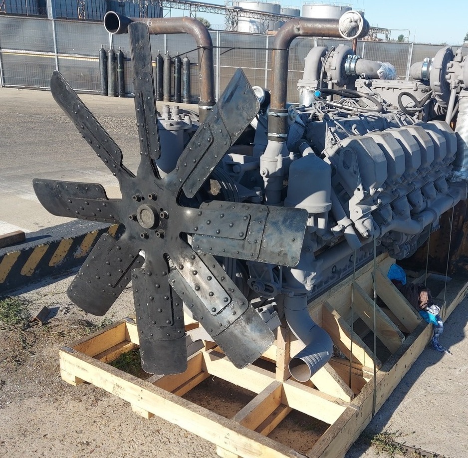 Замена переоснащение переоборудование установка отечественного двигателя на экскаваторе Liebherr P 992