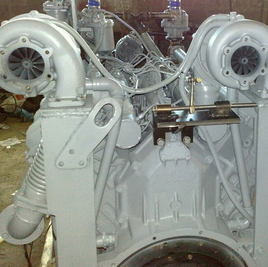 Замена переоснащение переоборудование трактора Buhler Versatile 535 с двигателем ЯМЗ 240 НМ2