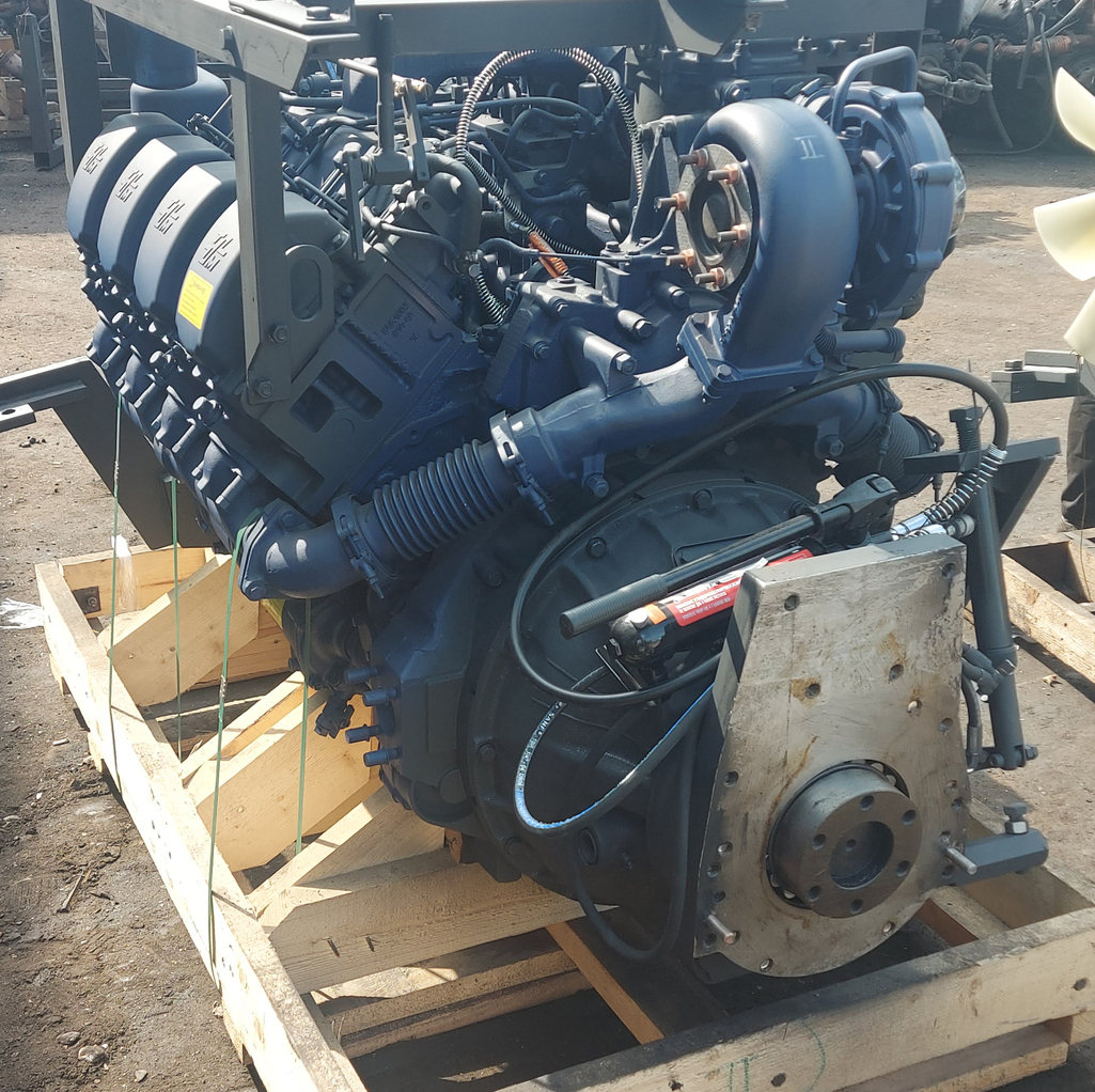 Переоборудование замена переоснащение Komatsu D355С3 ТМЗ 8481