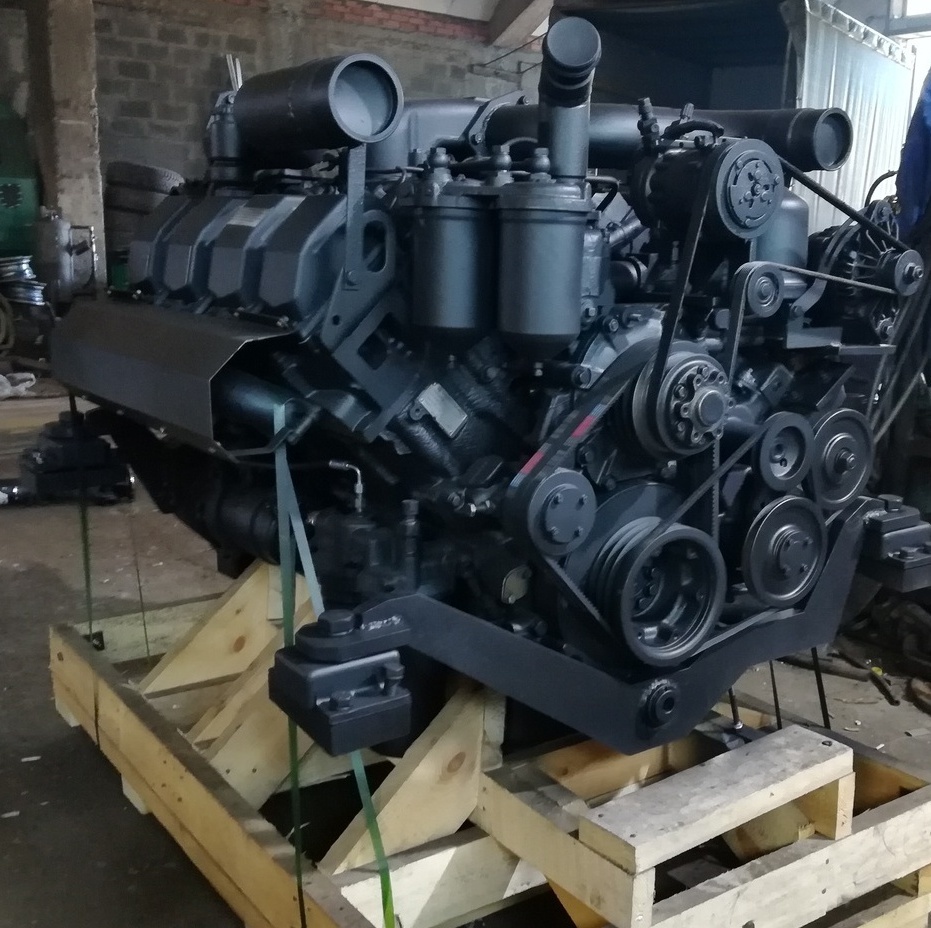 Замена переоснащение переоборудование трактора Buhler Versatile 435 с ТМЗ 8486.10-05