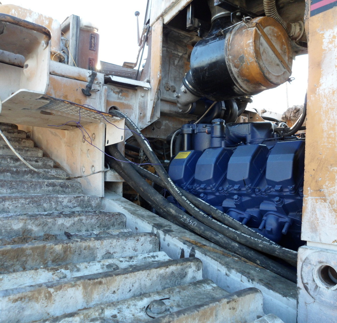 Переоборудование катерпиллер D9N