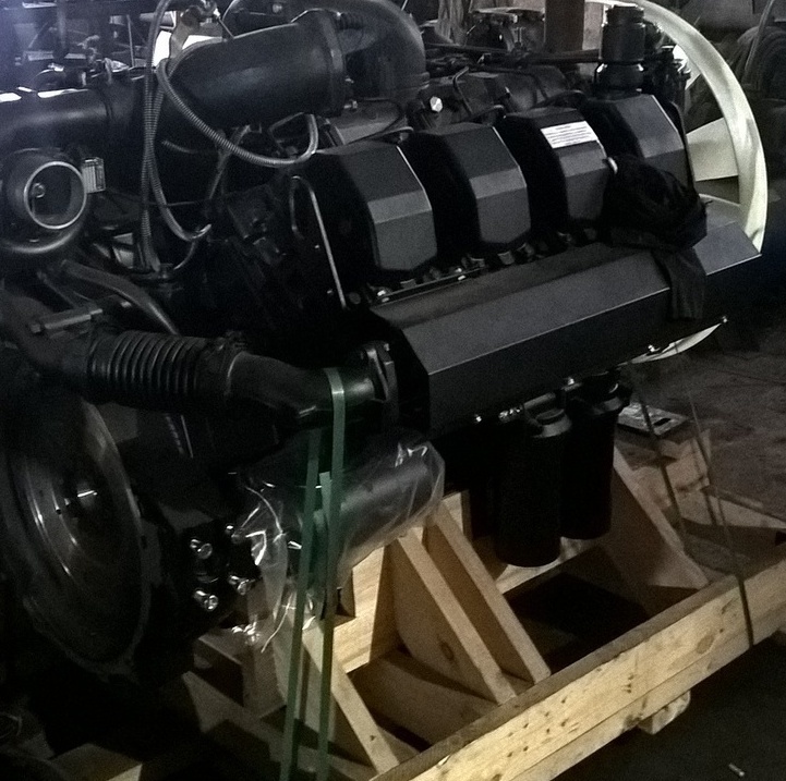 Замена переоснащение переоборудование трактора Buhler Versatile 535 с двигателем ТМЗ 8486.10-05