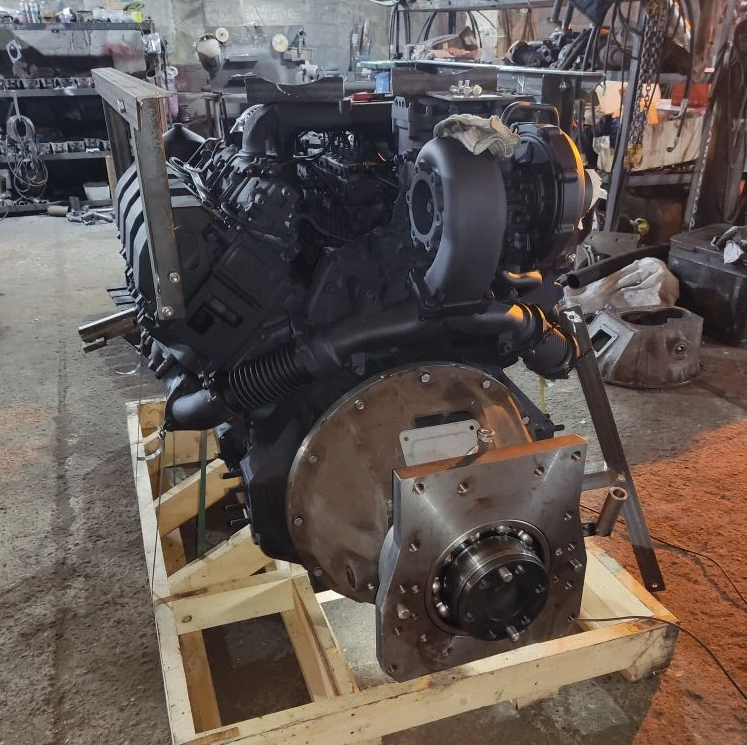 Замена переоснащение переоборудование трубоукладчика Komatsu D355C