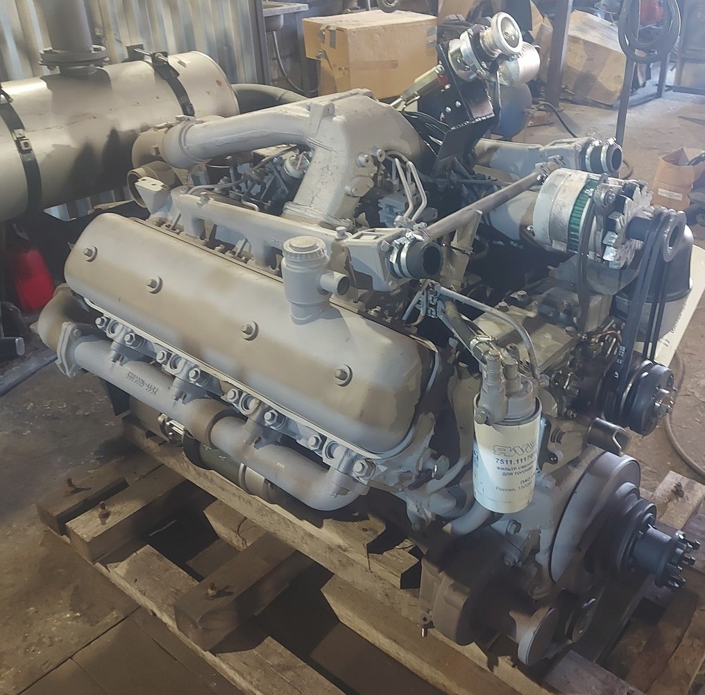 Переоборудование экскаватора Komatsu PC400 с ЯМЗ 7511 Замена переоснащение переоборудование установка отечественного двигателя на экскаваторе Komatsu PC400