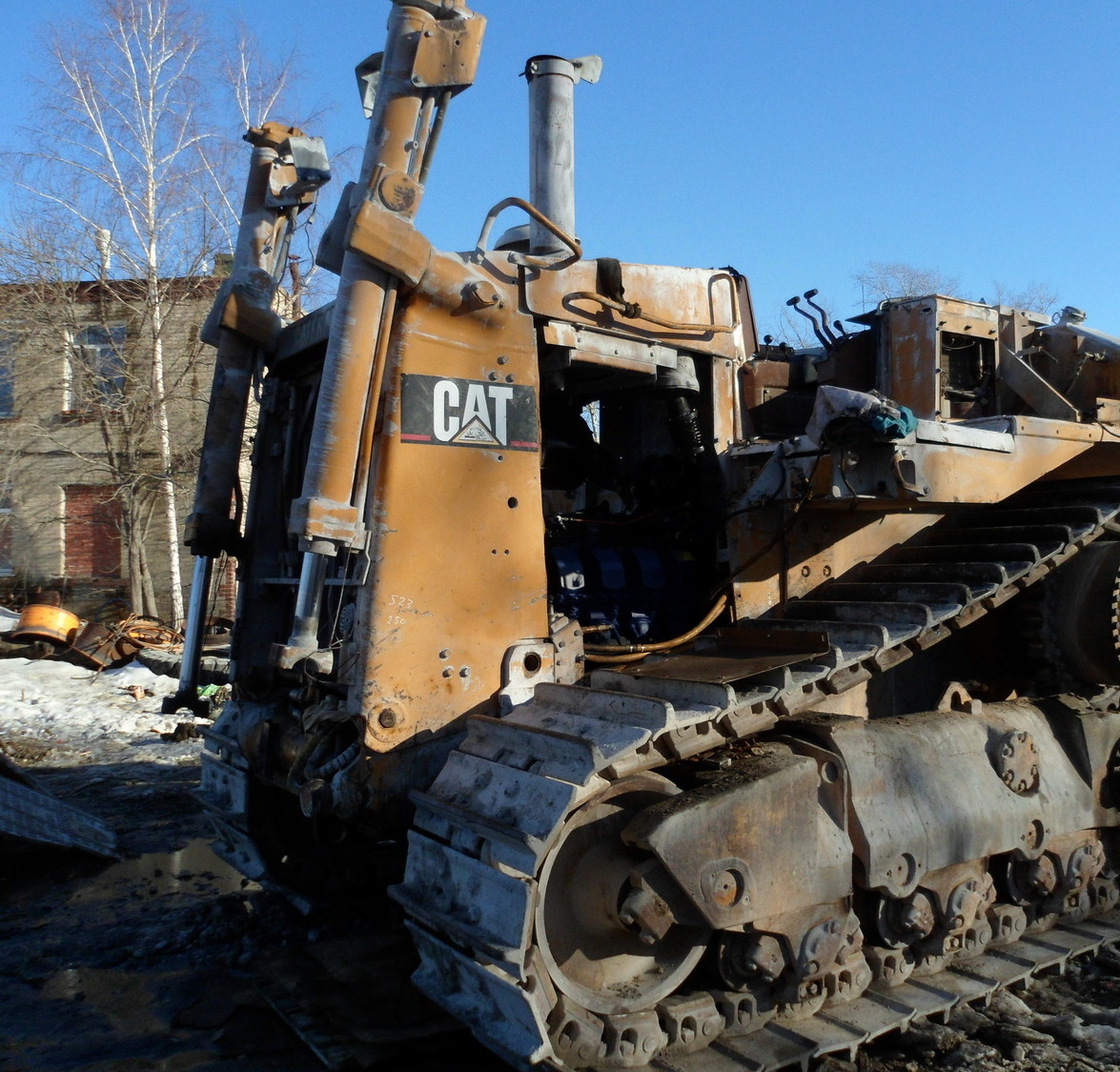 Переоборудование катерпиллер D9N