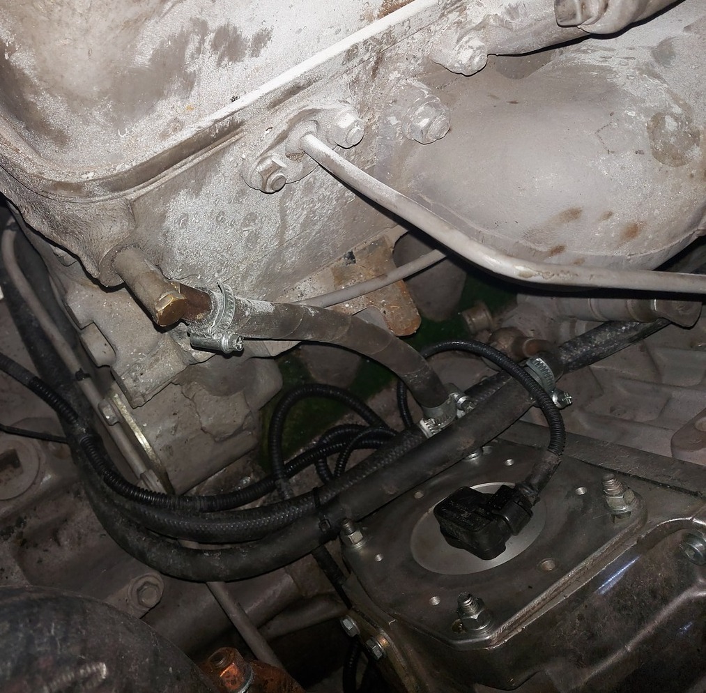 Замена переоснащение переоборудование трактора Установленный двигатель ЯМЗ 7511 на трактор New Holland TJ 450 с ЯМЗ 7511