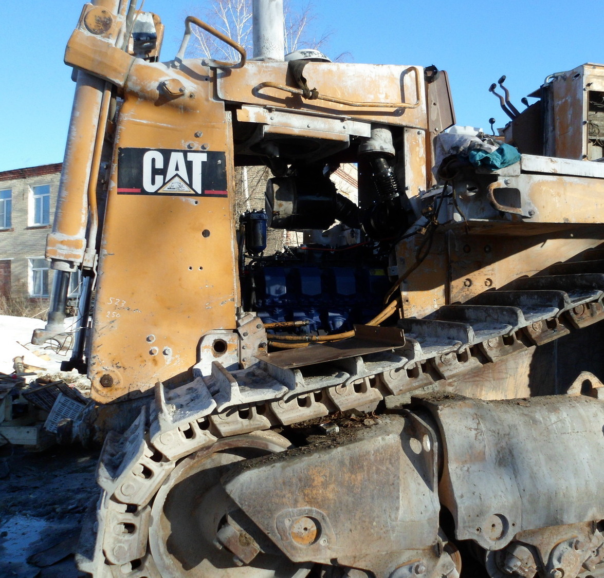 Переоборудование катерпиллер D9N