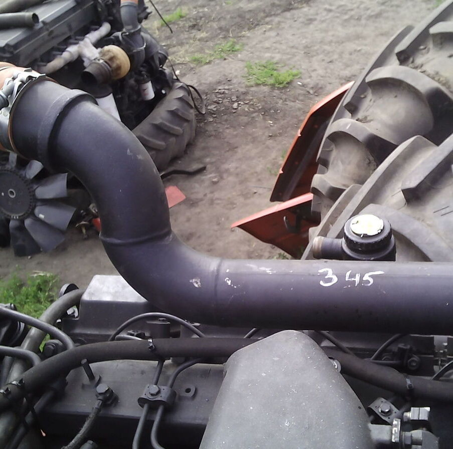 Замена переоснащение переоборудование трактора Buhler Versatile 435 с ТМЗ 8486.10-05