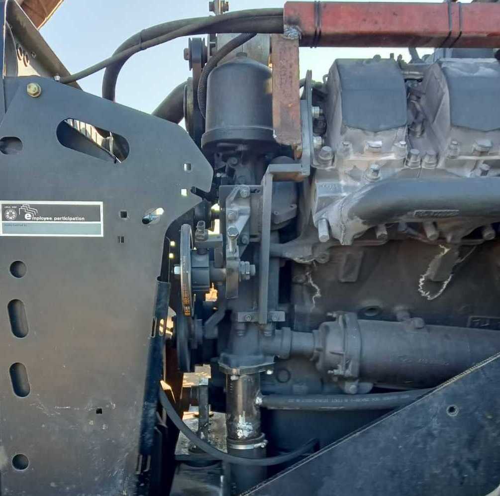 Замена переоснащение переоборудование трактора Case Steiger 425 с ТМЗ 8486.10-05