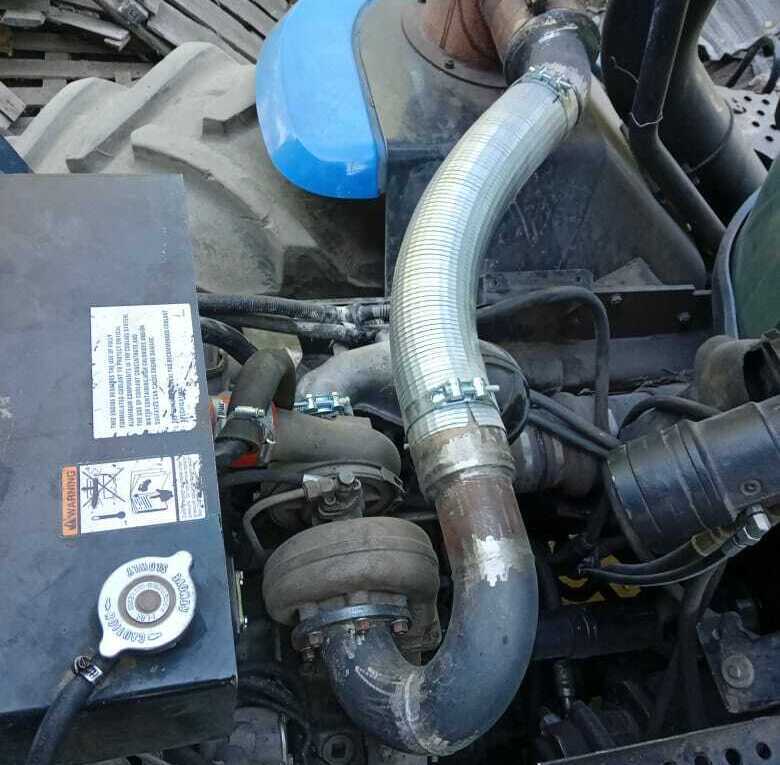 Замена переоснащение переоборудование трактора Установленный двигатель ЯМЗ 7511 на трактор New Holland TJ 450 с ЯМЗ 7511