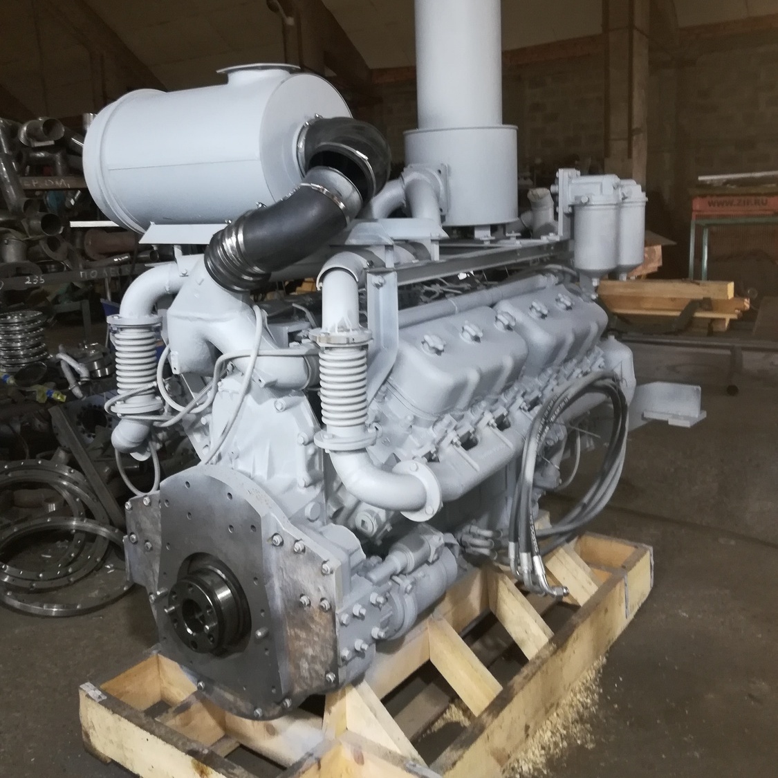 Переоборудование трубоукладчика Komatsu D355C