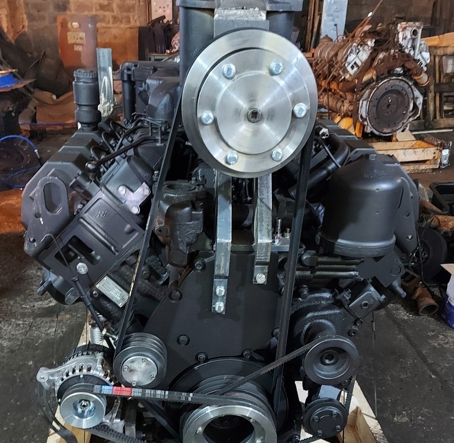 Переоборудование катерпиллер D9N