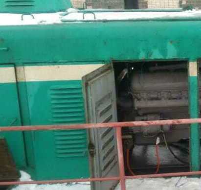 Переоборудование тепловоза ТГК 2 с ЯМЗ 238