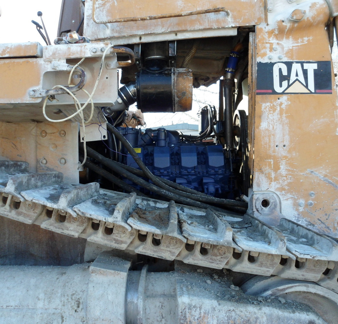 Переоборудование катерпиллер D9N
