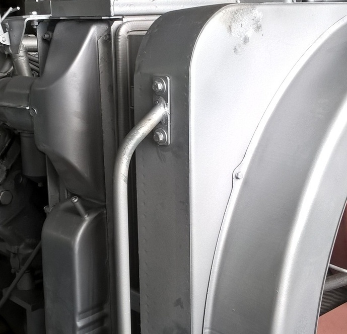 Замена переоснащение переоборудование комбайна Acros 560 с ЯМЗ 238