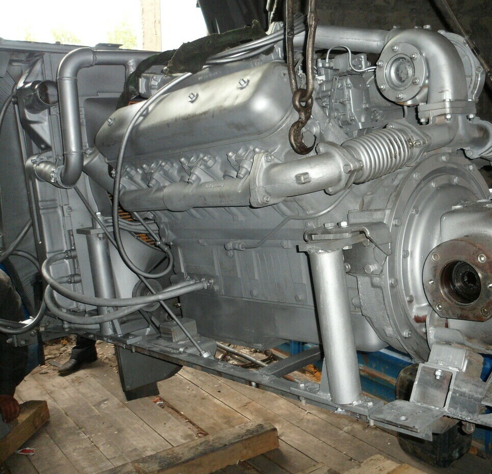 Замена переоснащение переоборудование комбайна Acros 560 с ЯМЗ 238