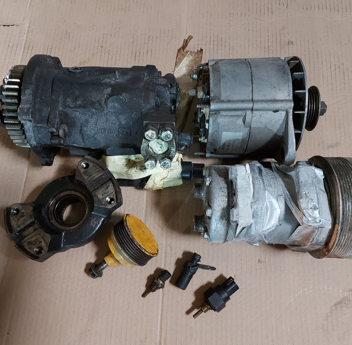 Замена переоснащение переоборудование трактора Бюллер 2375