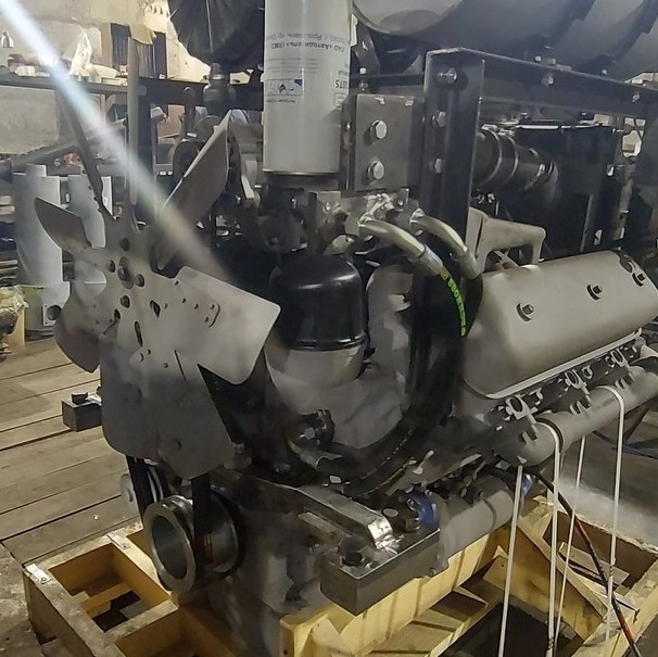 Переоборудование бульдозера Shantui SD16 с ЯМЗ 236 НЕ2 Замена переоснащение переоборудование установка отечественного двигателя на бульдозер Shantui SD16