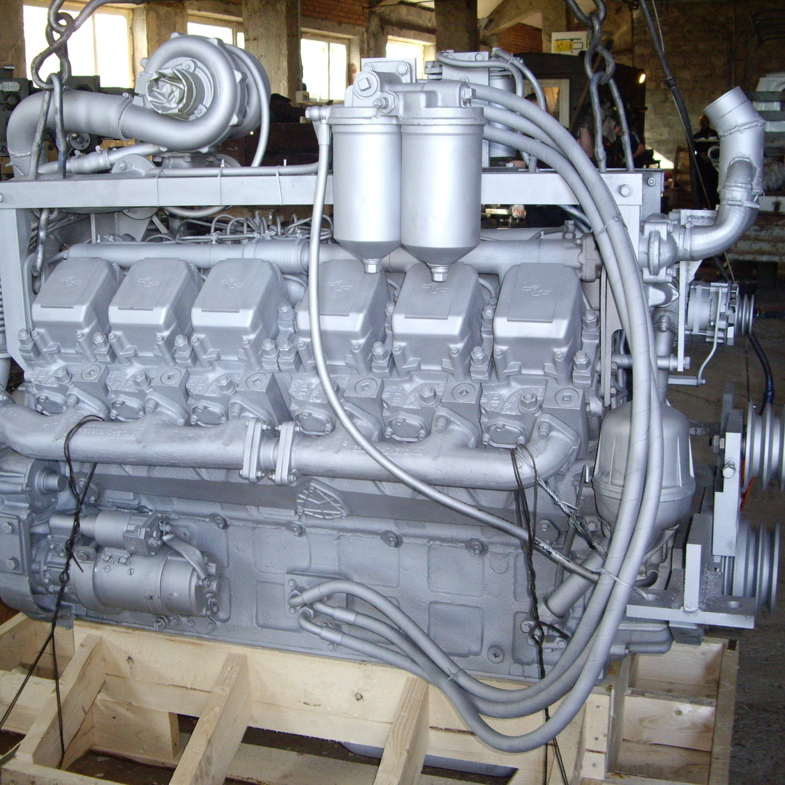 Переоборудование Коматсу Komatsu D355A