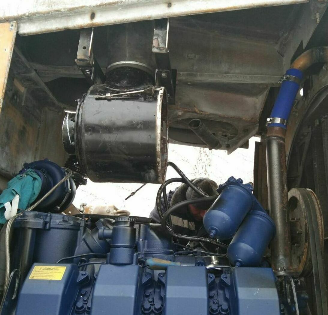 Переоборудование катерпиллер D9N