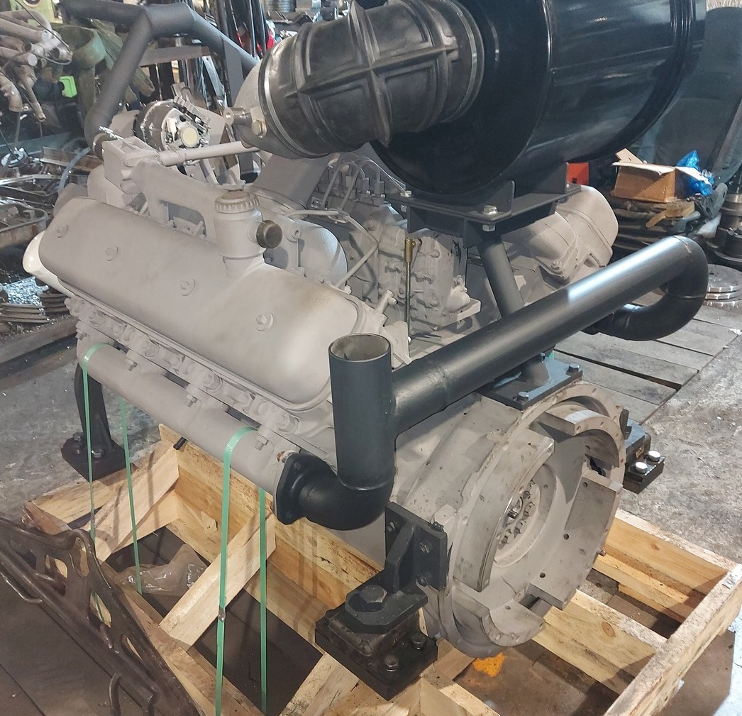 Переоборудование тепловоза ТГК 2 с ЯМЗ 238