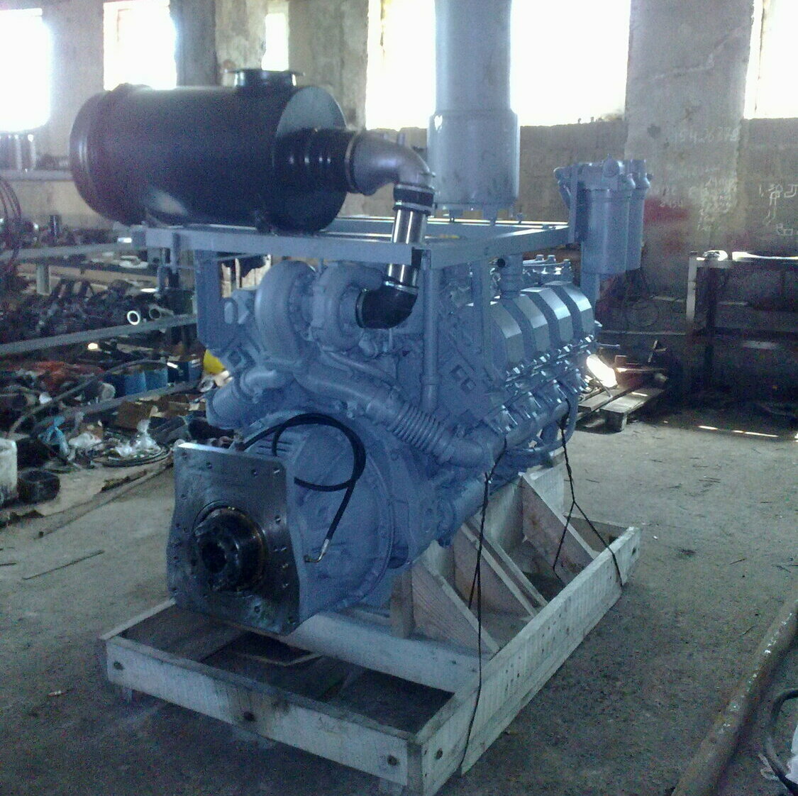 Переоборудование Komatsu D355A ТМЗ 8481