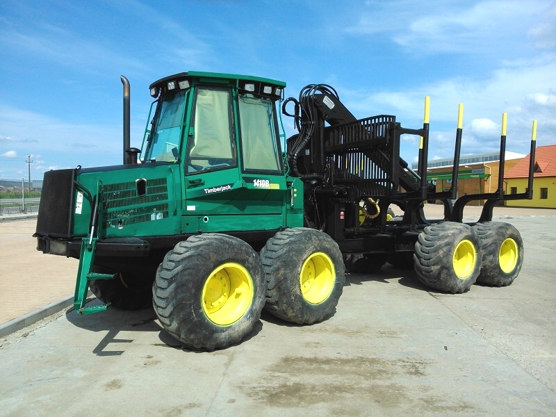 Замена переоснащение переоборудование форвардера Timberjack 1410 с ЯМЗ 236М2