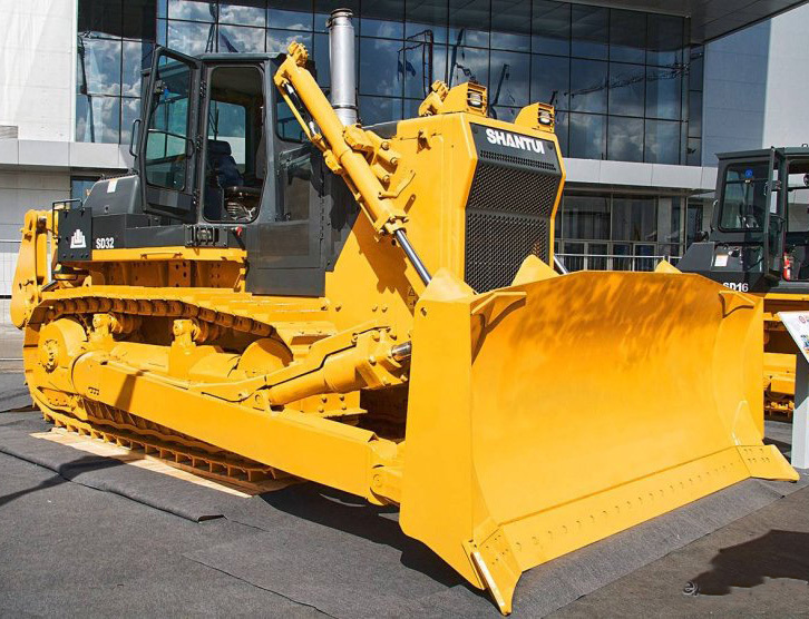 Замена переоснащение переоборудование установка отечественного двигателя на бульдозер Shantui SD32
